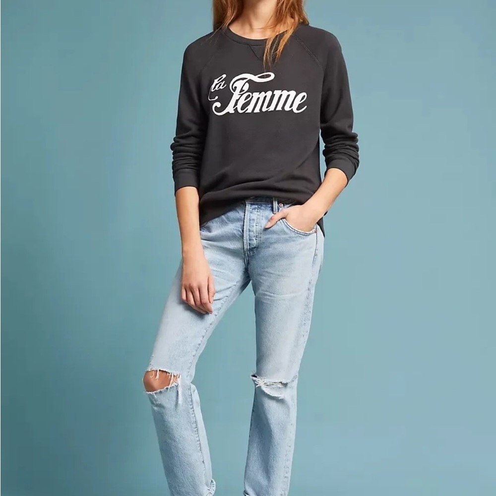 Sol Angeles X Anthropologie La Femme sweatshirt XS